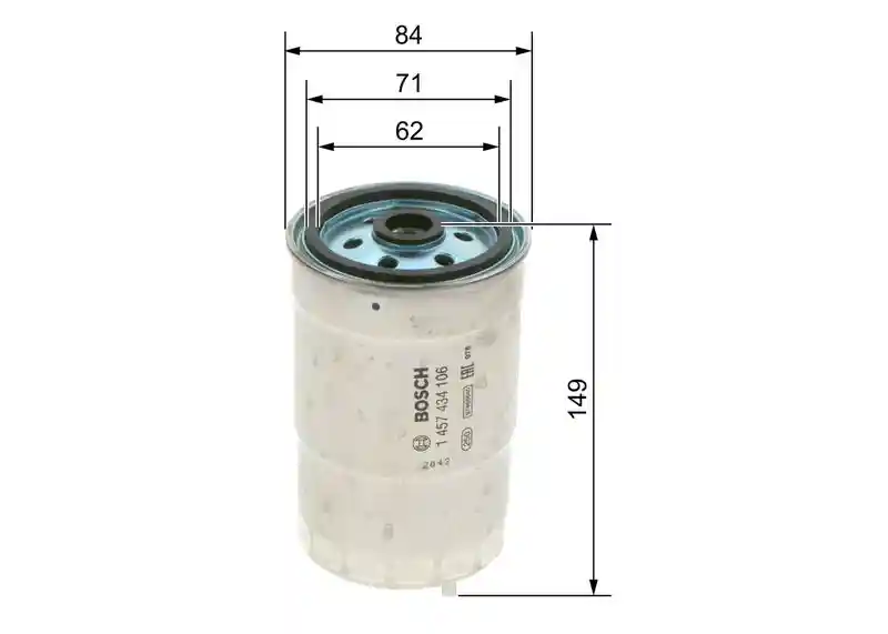 BOSCH 1 457 434 106