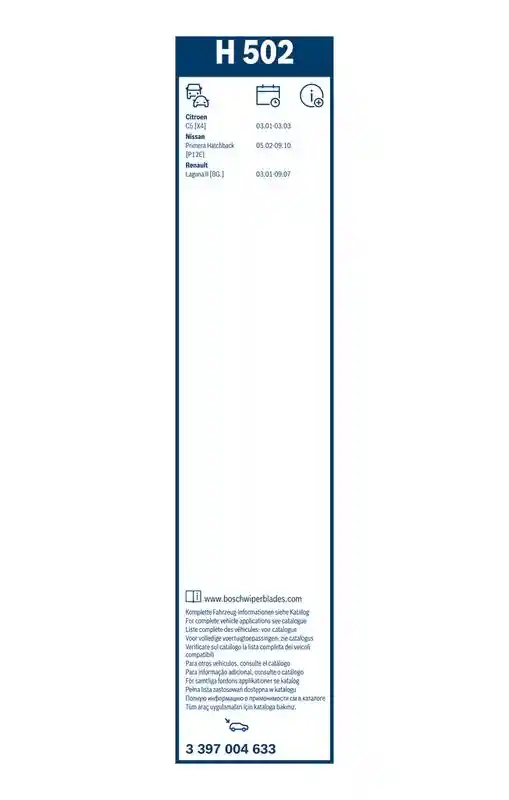 BOSCH 3 397 004 633 BOSCH 3 397 004 633