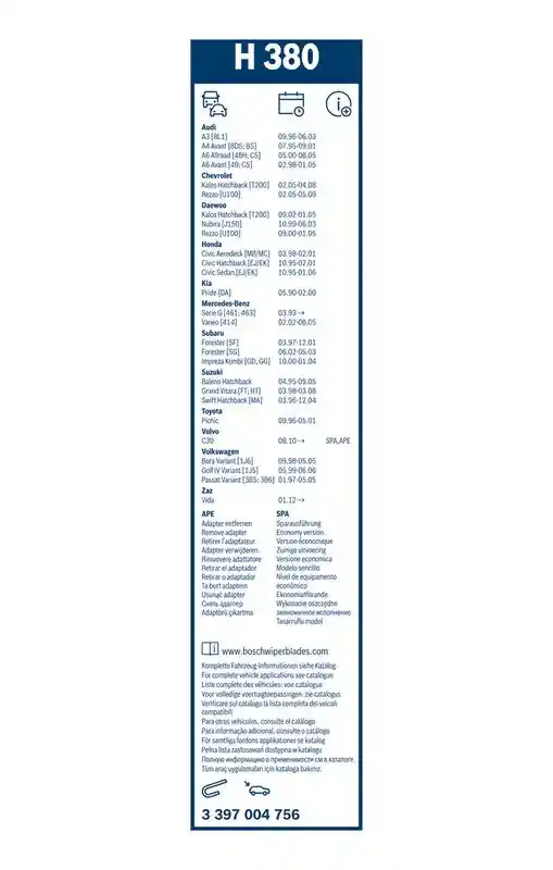 BOSCH 3 397 004 756