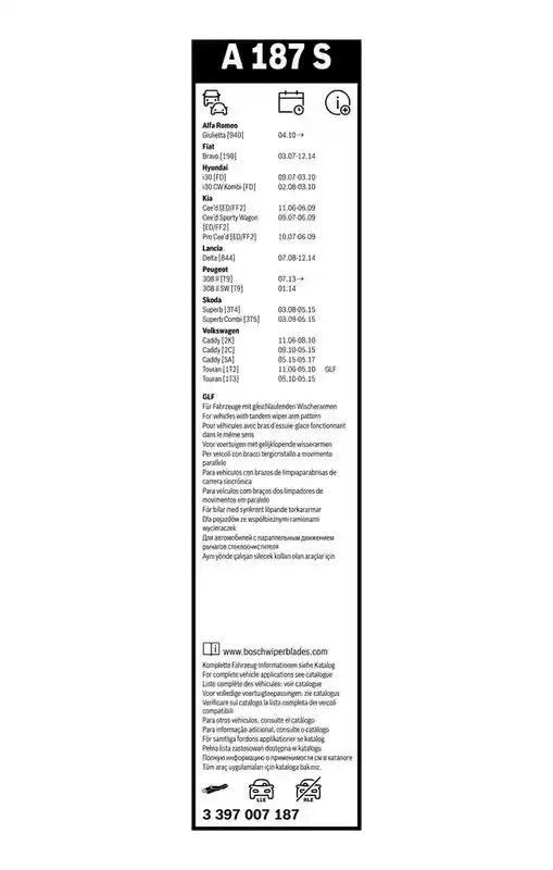 BOSCH 3 397 007 187