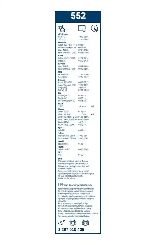 BOSCH 3 397 010 405