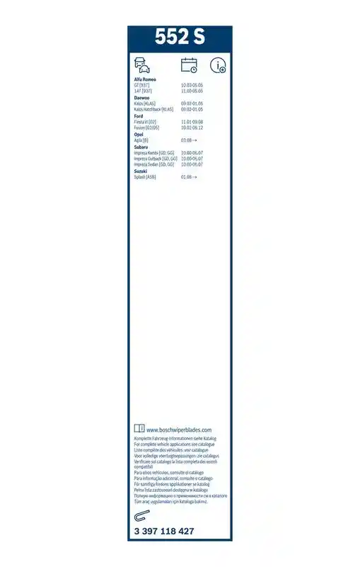 BOSCH 3 397 118 427