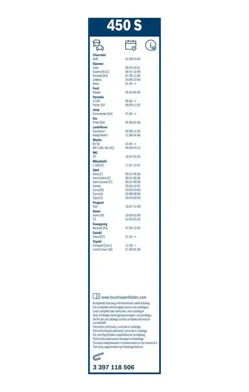 BOSCH 3 397 118 506