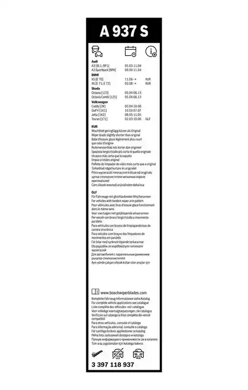 BOSCH 3 397 118 937