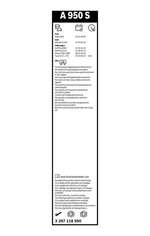 BOSCH 3 397 118 950