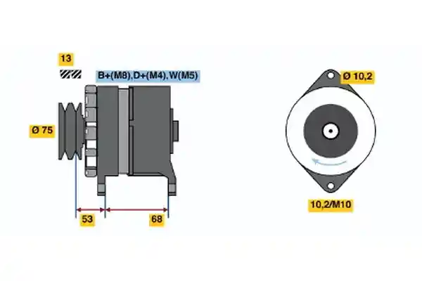 BOSCH 6 033 GB3 034