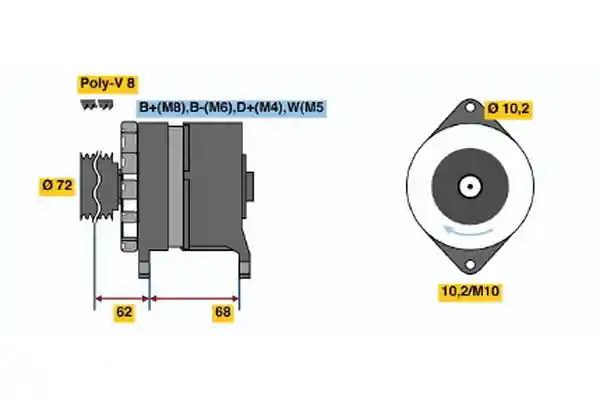 BOSCH 6 033 GB3 035