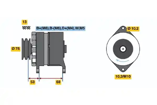 BOSCH 6 033 GB3 036