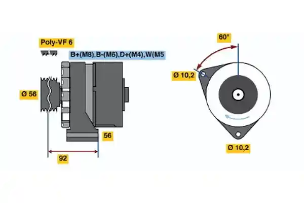 BOSCH 6 033 GB3 040