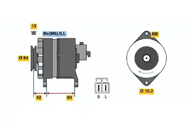 BOSCH 6 033 GB4 016