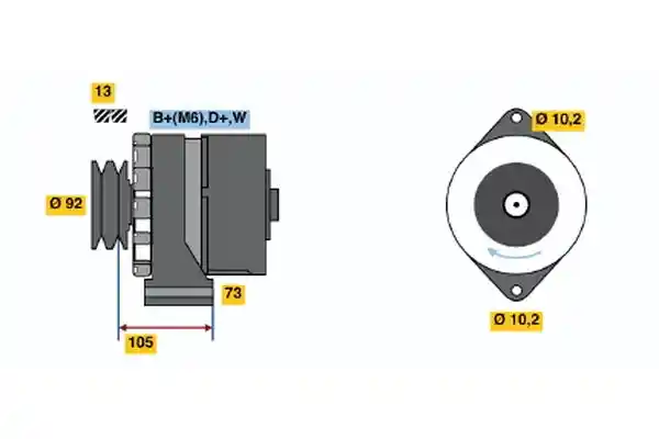 BOSCH 9 120 144 127