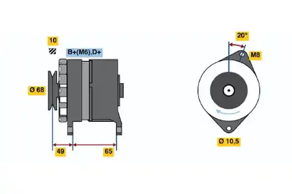 BOSCH 9 120 334 310
