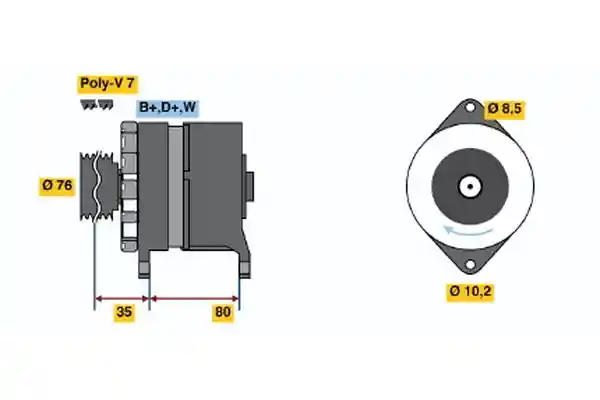 BOSCH 9 120 334 316