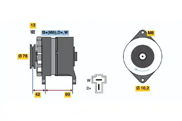BOSCH 9 120 334 322