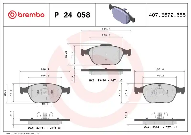 BREMBO P 24 058