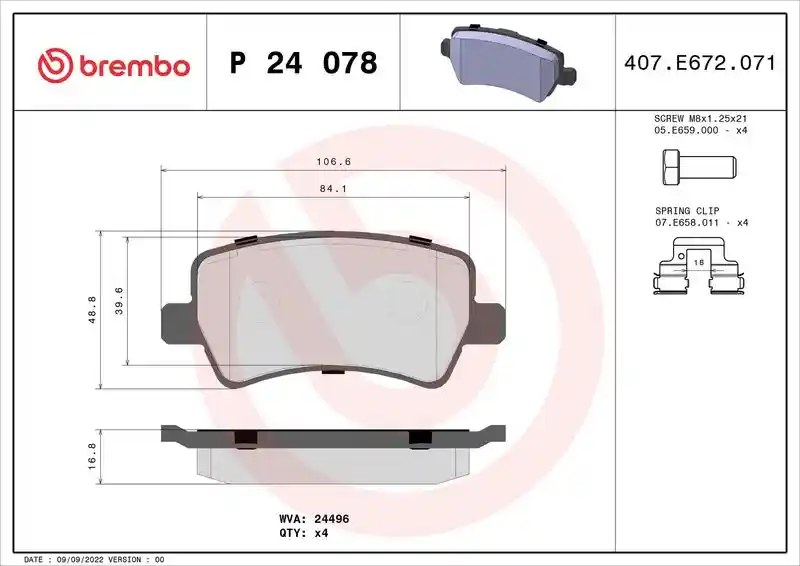 BREMBO P 24 078