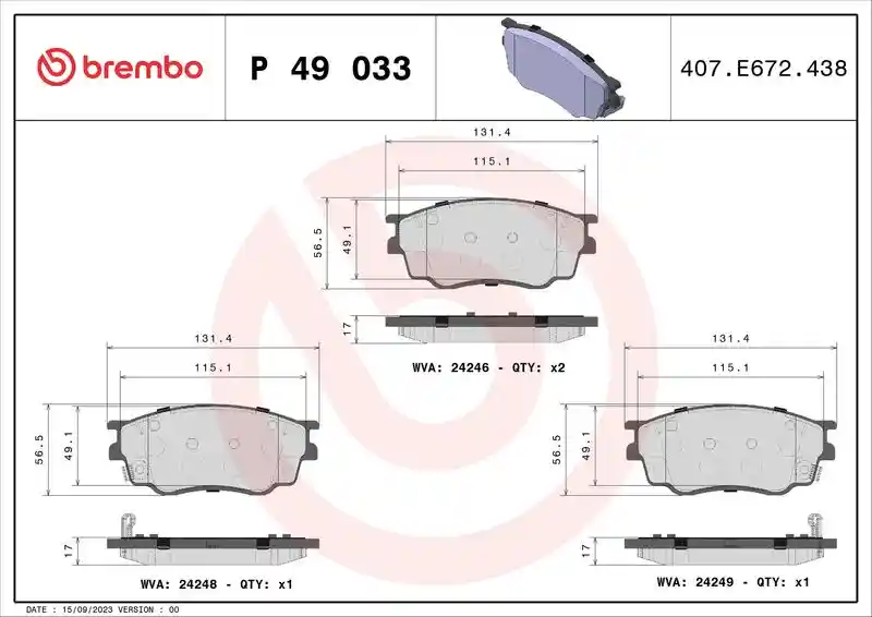 BREMBO P 49 033