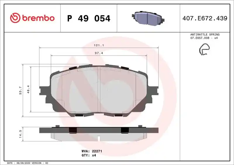 BREMBO P 49 054
