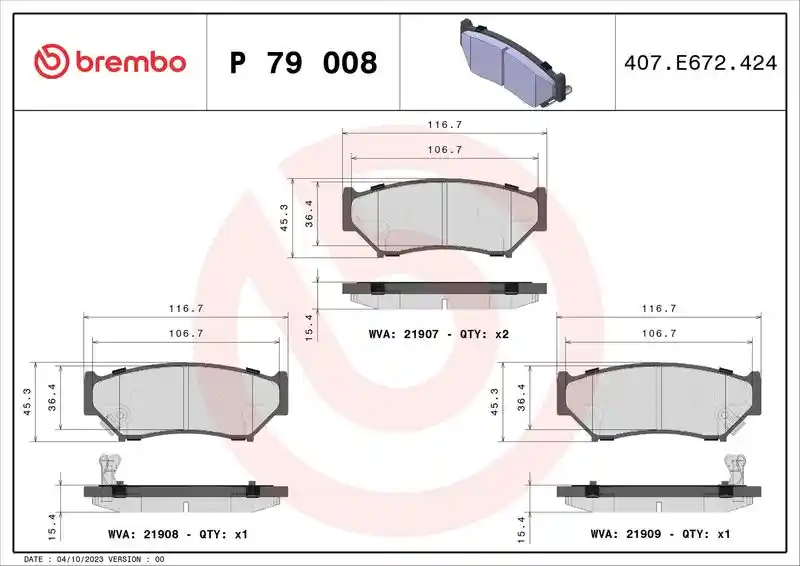 BREMBO P 79 008
