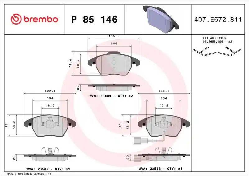 BREMBO P 85 146