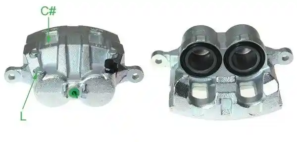 BUDWEG CALIPER 344472