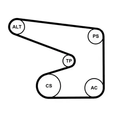 CONTINENTAL CTAM 5PK1370K1