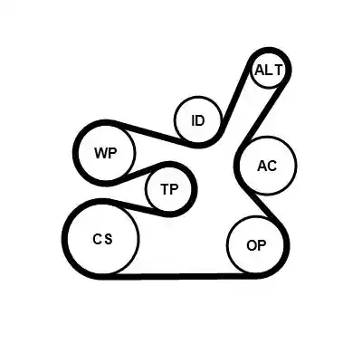 CONTINENTAL CTAM 6DPK1817K2