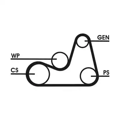 CONTINENTAL CTAM 6PK1138D1