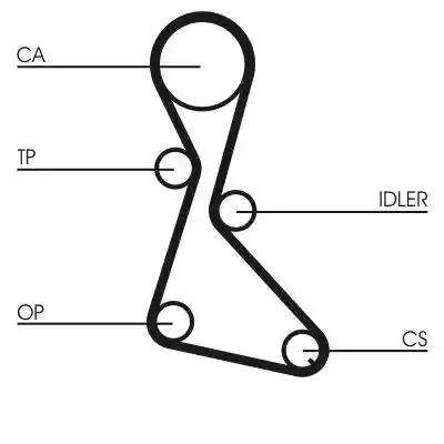 CONTINENTAL CTAM CT684K1