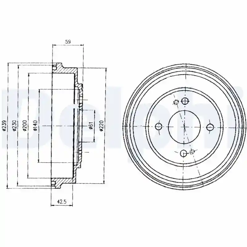DELPHI BF208