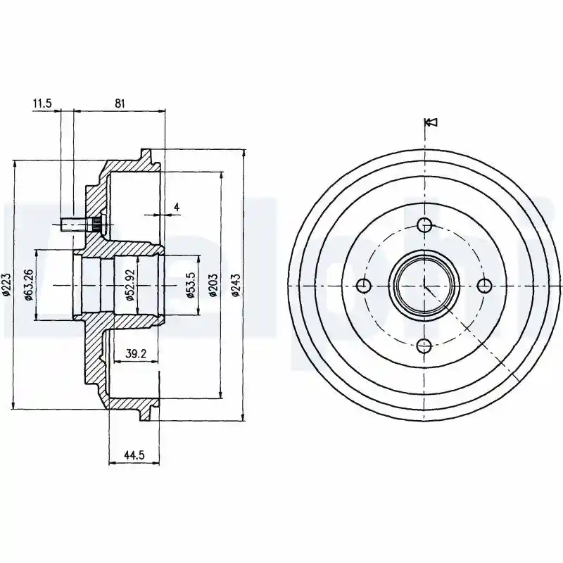 DELPHI BF487
