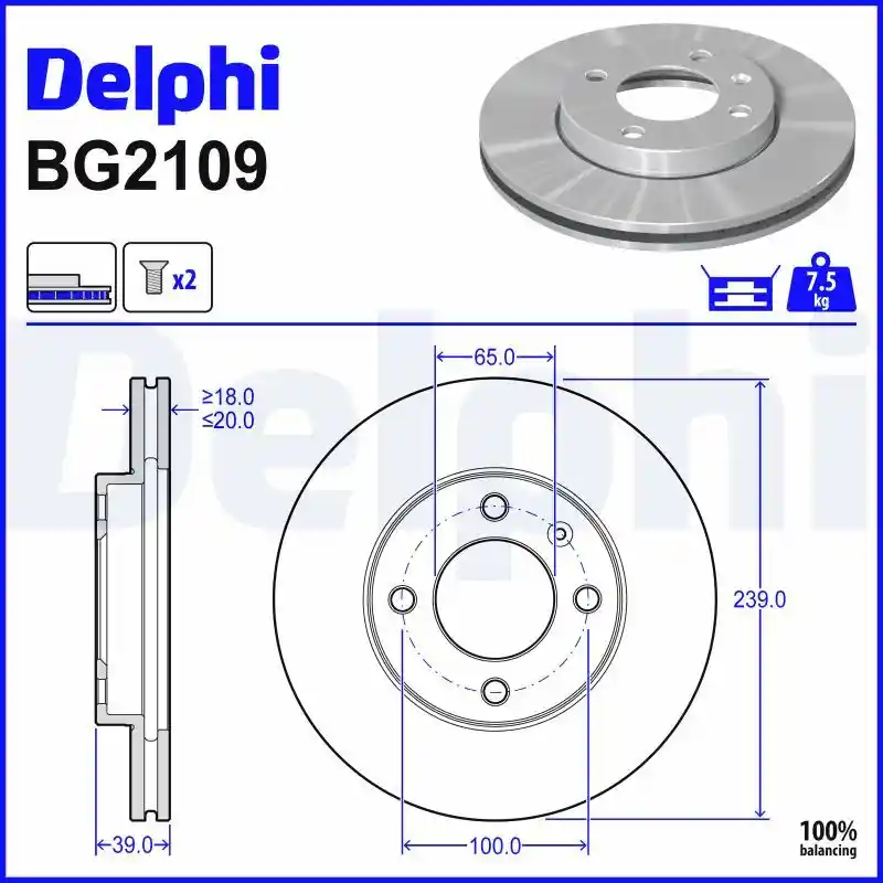 DELPHI BG2109