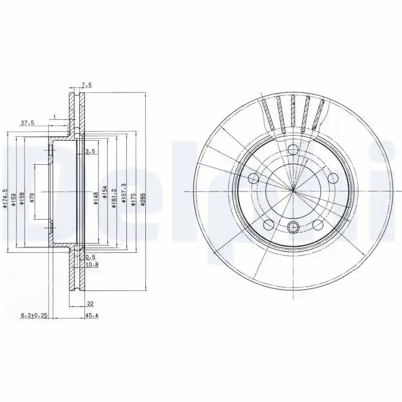 DELPHI BG2623