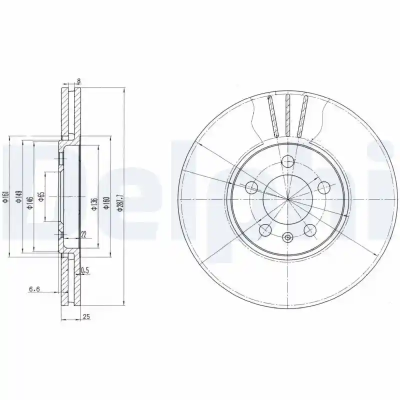 DELPHI BG2729