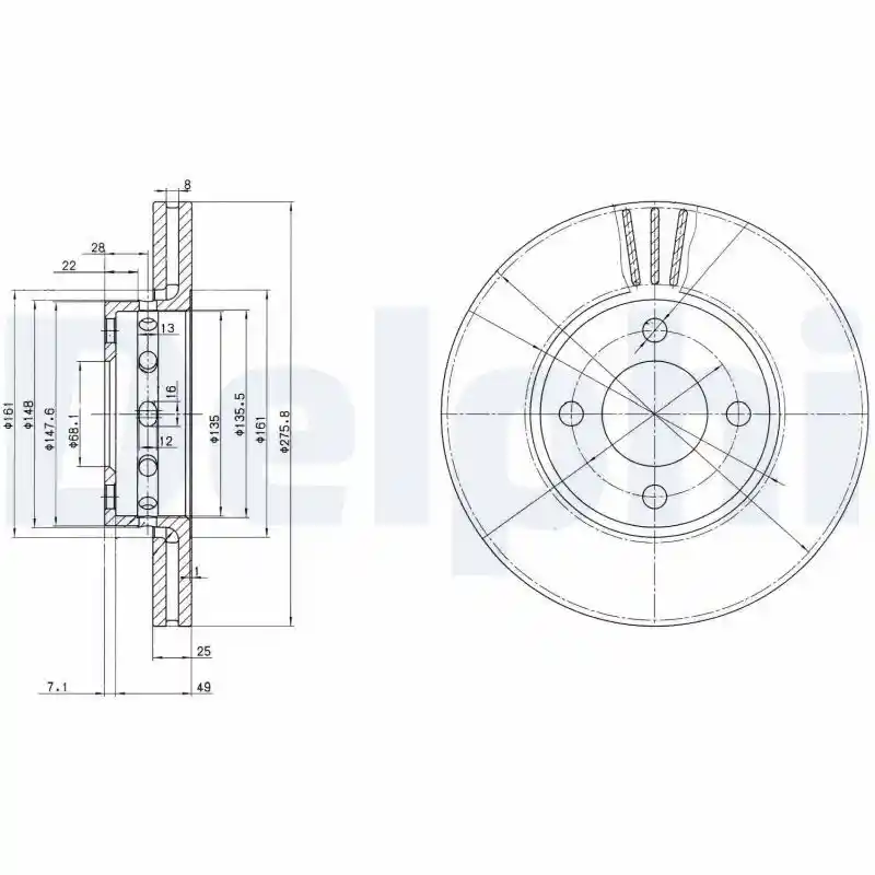 DELPHI BG2748