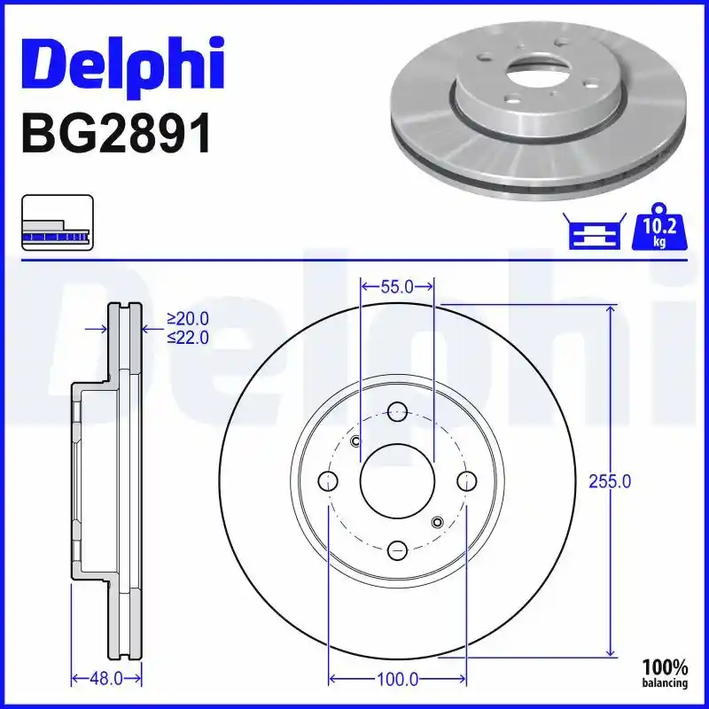 DELPHI BG2891