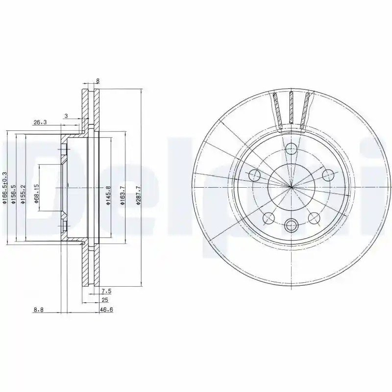 DELPHI BG3025