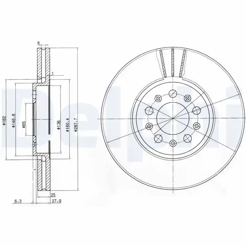 DELPHI BG3035
