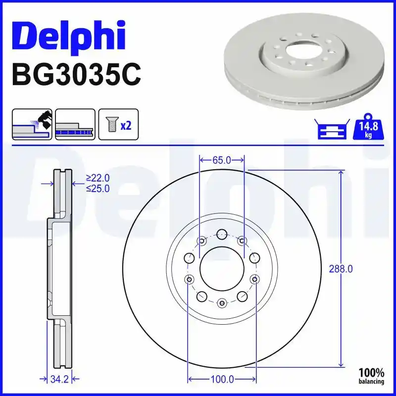 DELPHI BG3035C