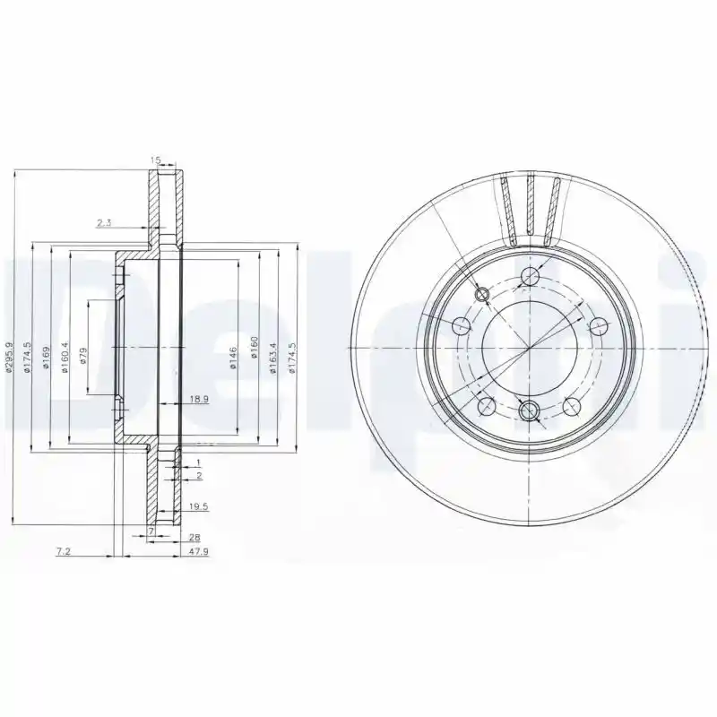 DELPHI BG3037