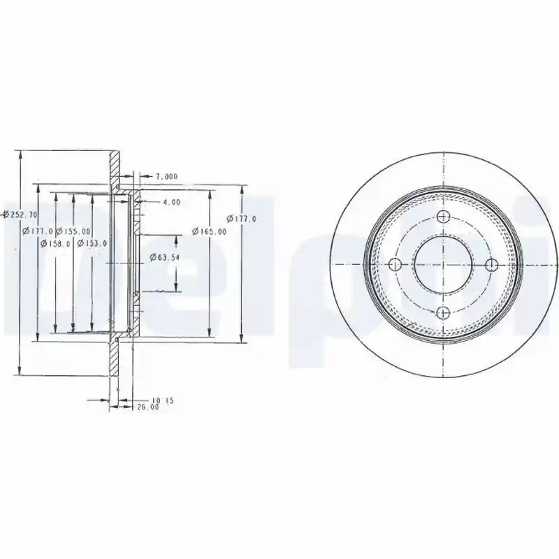 DELPHI BG3054