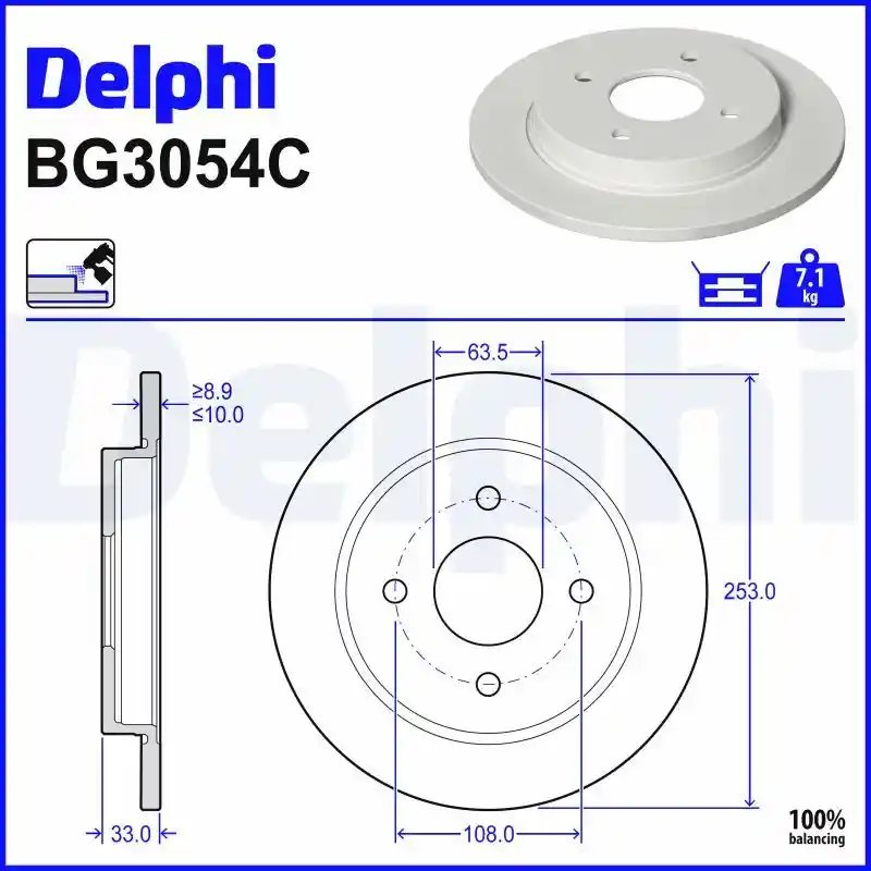 DELPHI BG3054C