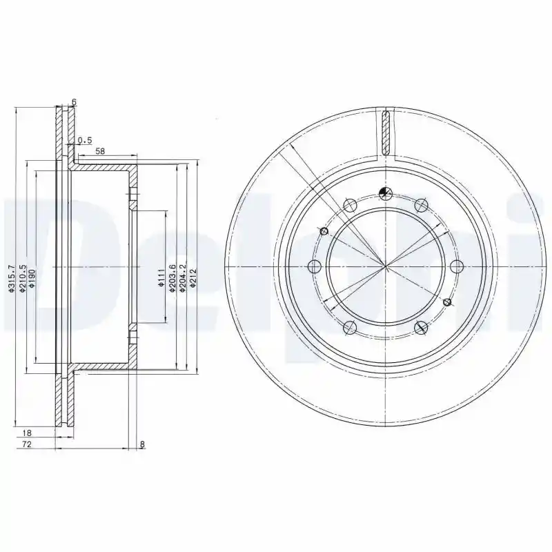 DELPHI BG3117
