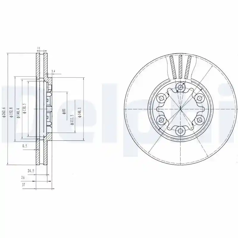 DELPHI BG3132