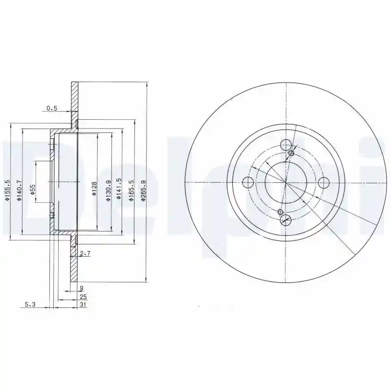 DELPHI BG3186