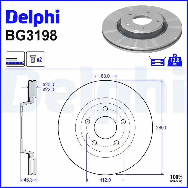 DELPHI BG3198