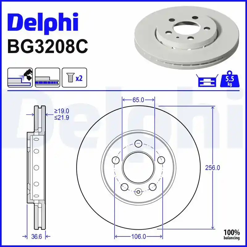 DELPHI BG3208C
