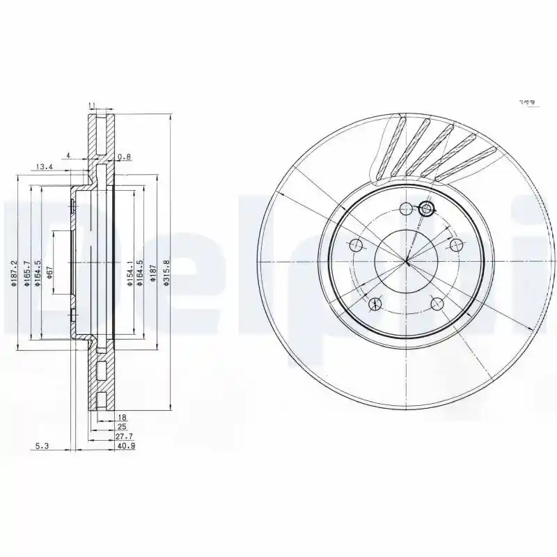 DELPHI BG3238