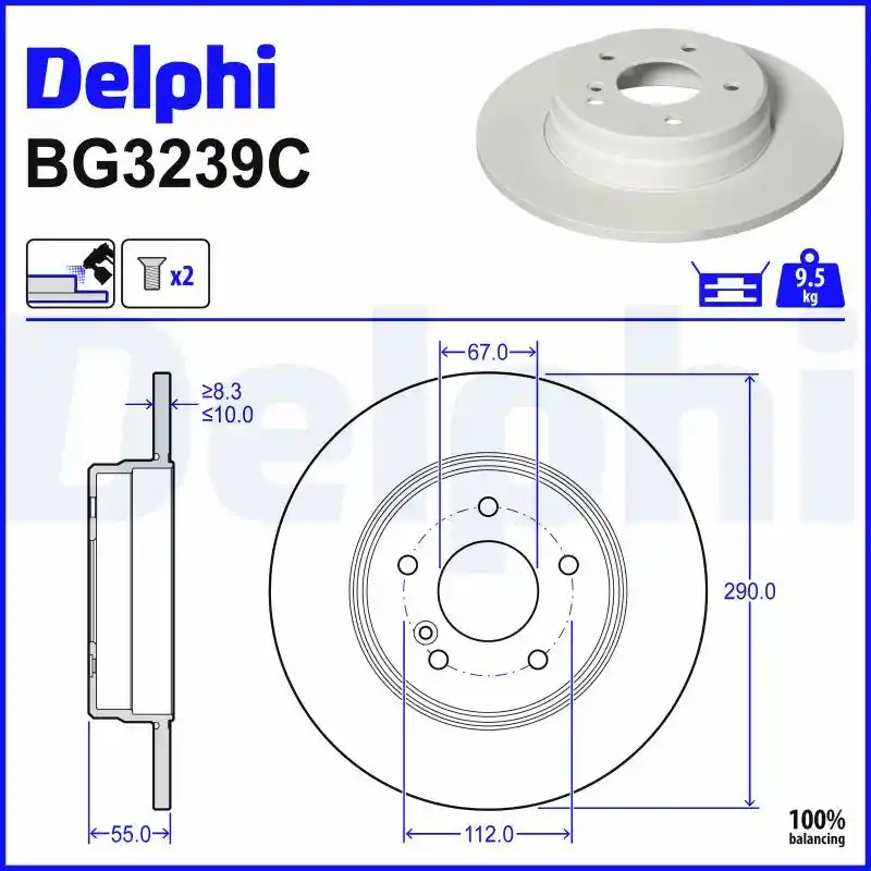 DELPHI BG3239C