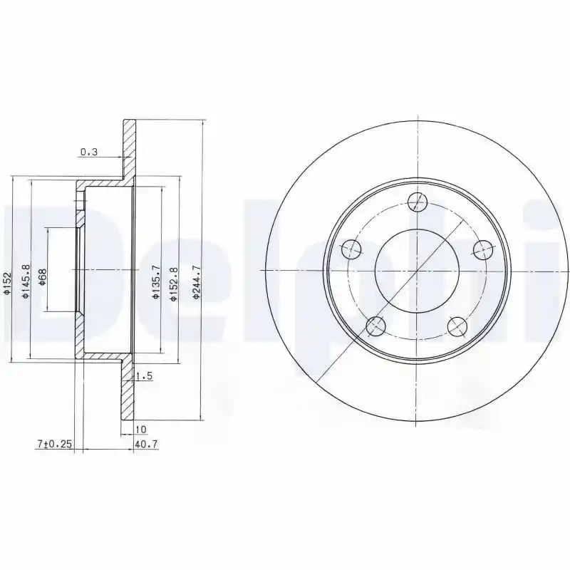 DELPHI BG3381C